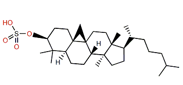 Cycloartan-3-ol 3-sulfate